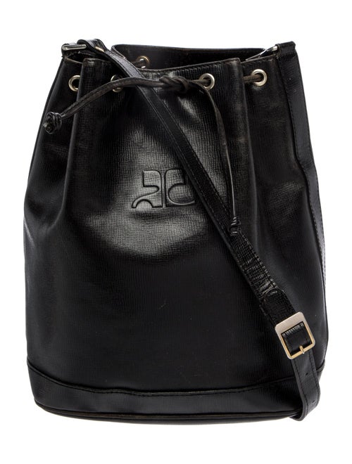 Courrèges Leather Bucket Bag