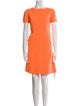Courrèges Bateau Neckline Mini Dress