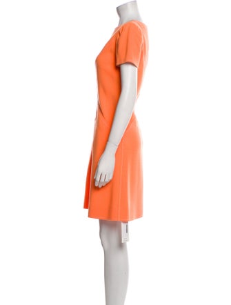 Courrèges Bateau Neckline Mini Dress