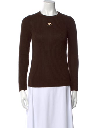 Courrèges Crew Neck Sweater