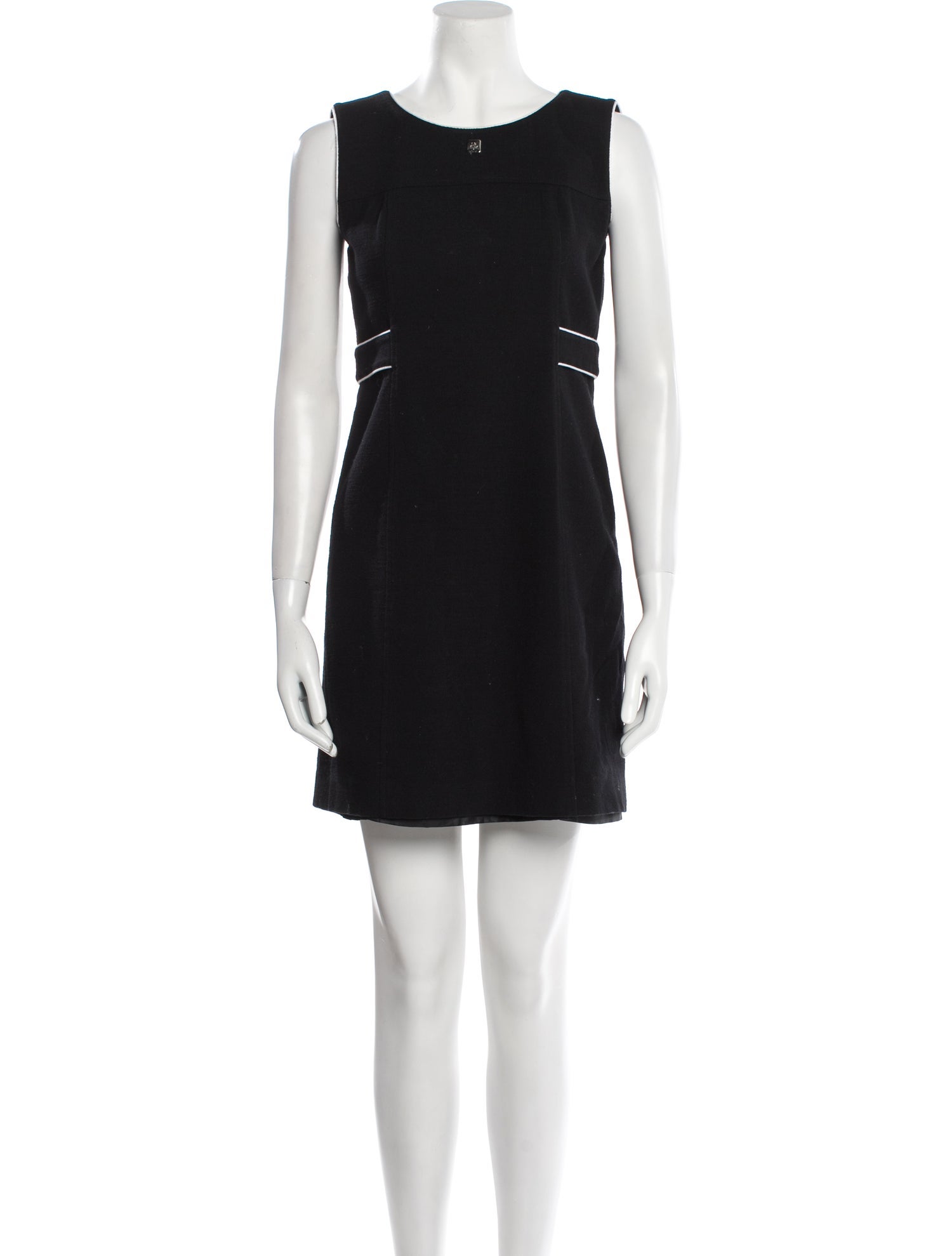Courrèges Scoop Neck Mini Dress