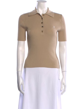 Courrèges Short Sleeve Polo