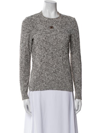 Courrèges Printed Crew Neck Sweatshirt