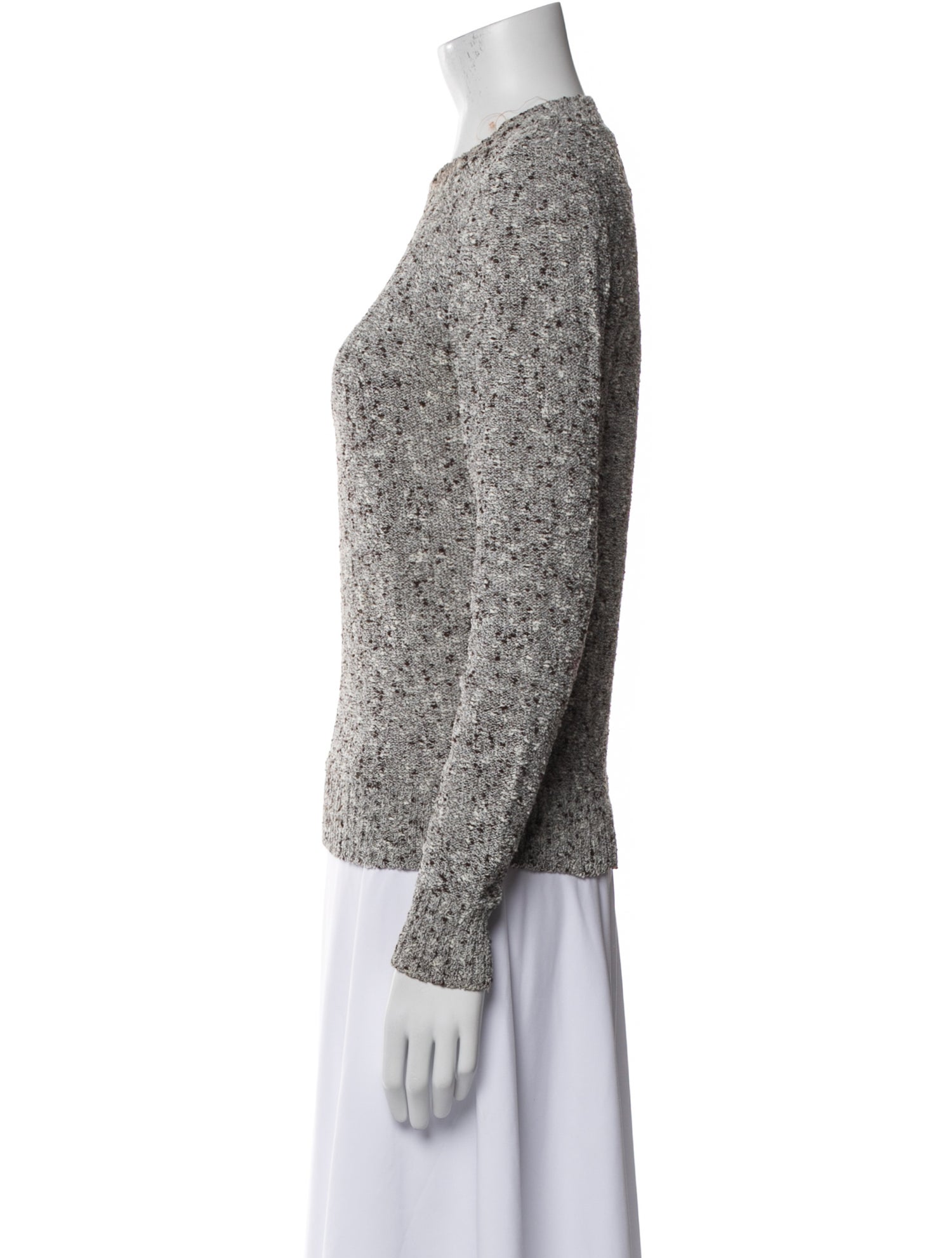 Courrèges Printed Crew Neck Sweatshirt