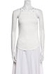 Courrèges Scoop Neck Sleeveless Top