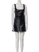 Courrèges Square Neckline Mini Dress