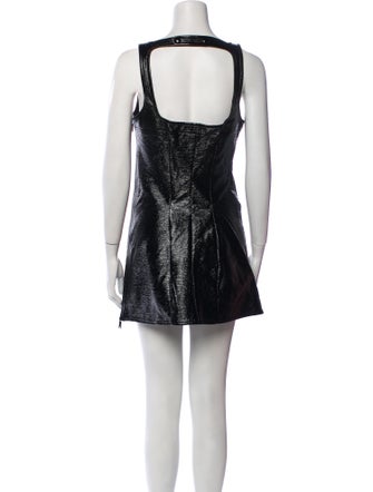 Courrèges Square Neckline Mini Dress