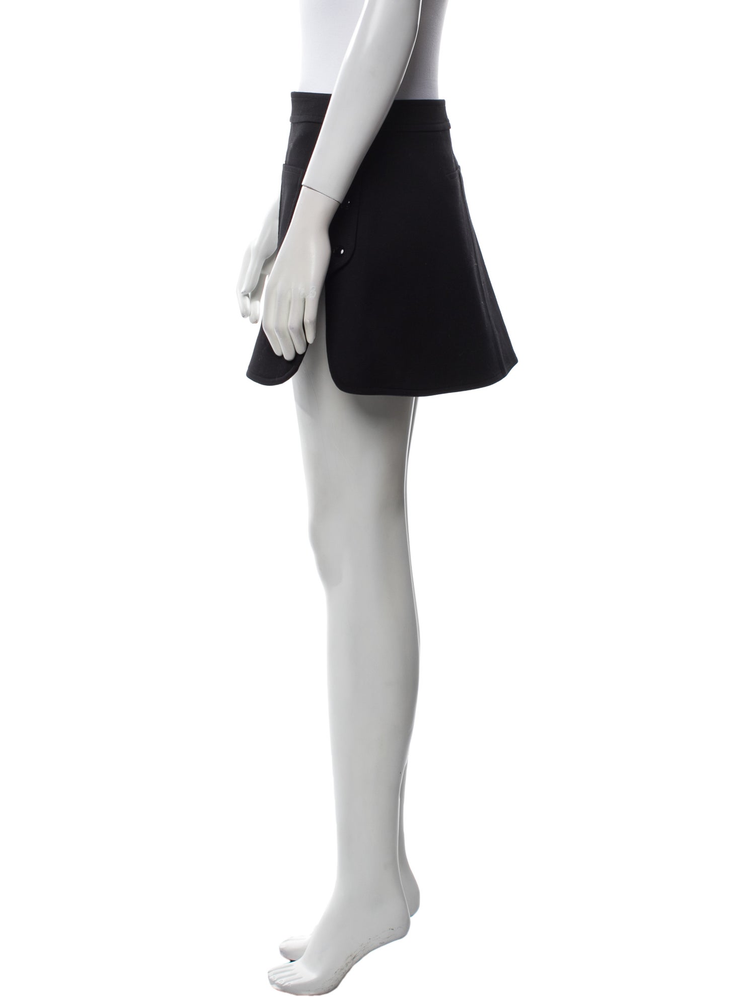Courrèges Cutout Accent Mini Skirt