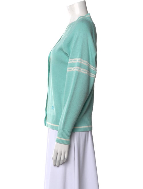 Courrèges Virgin Wool V-Neck Sweater