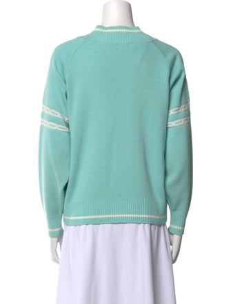 Courrèges Virgin Wool V-Neck Sweater