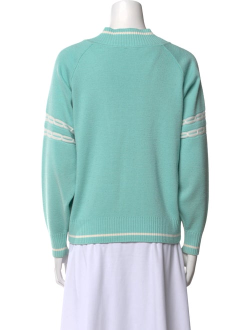 Courrèges Virgin Wool V-Neck Sweater