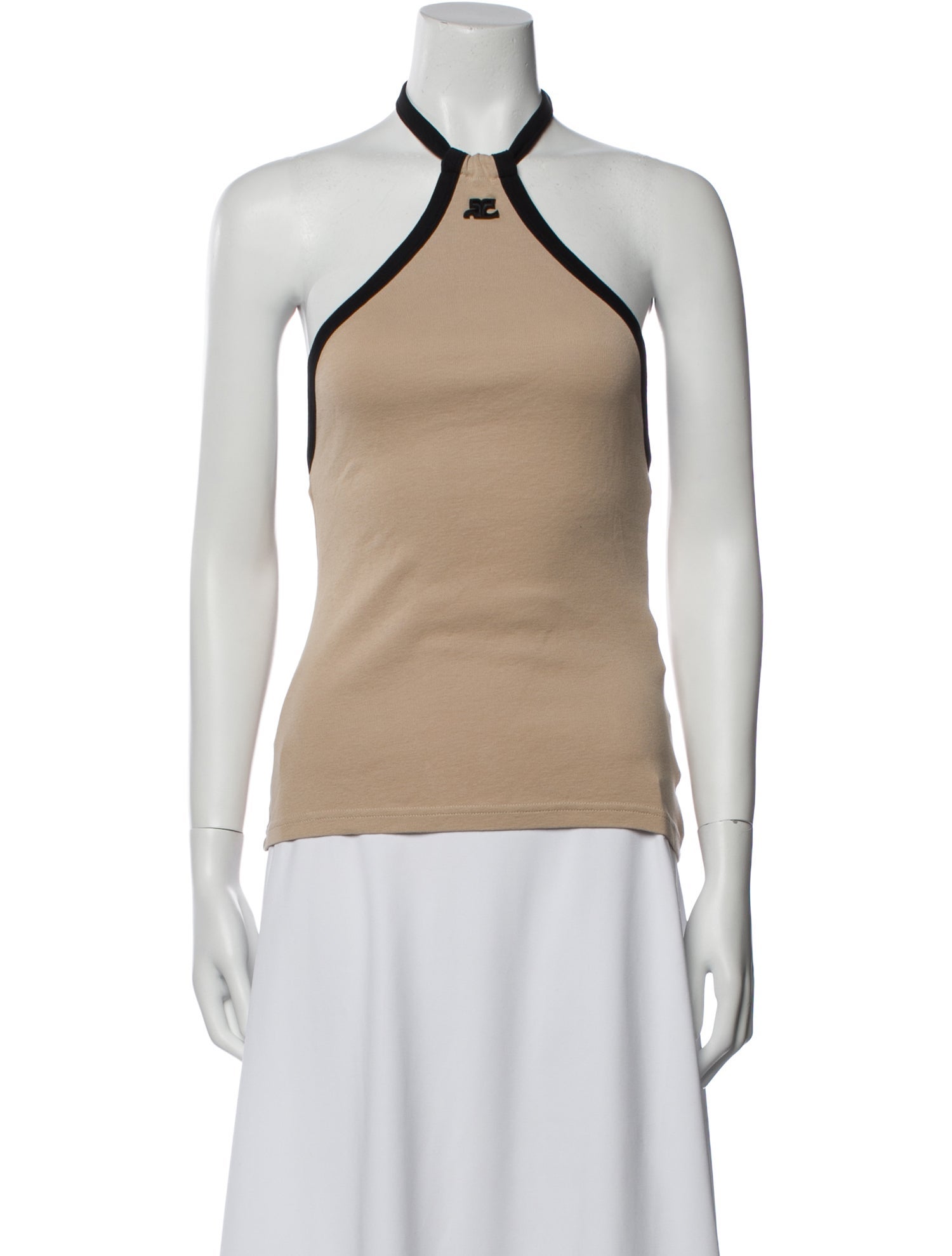 Courrèges Halterneck Sleeveless Top w/ Tags