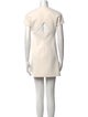 Courrèges Crew Neck Mini Dress