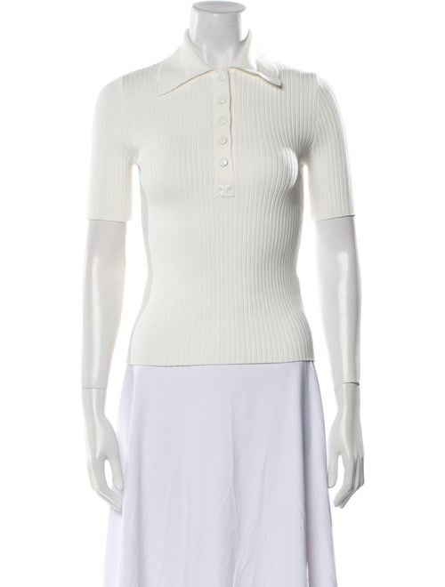 Courrèges Mock Neck Sweater