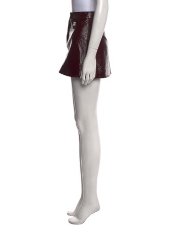 Courrèges Embroidered Accent Mini Skirt