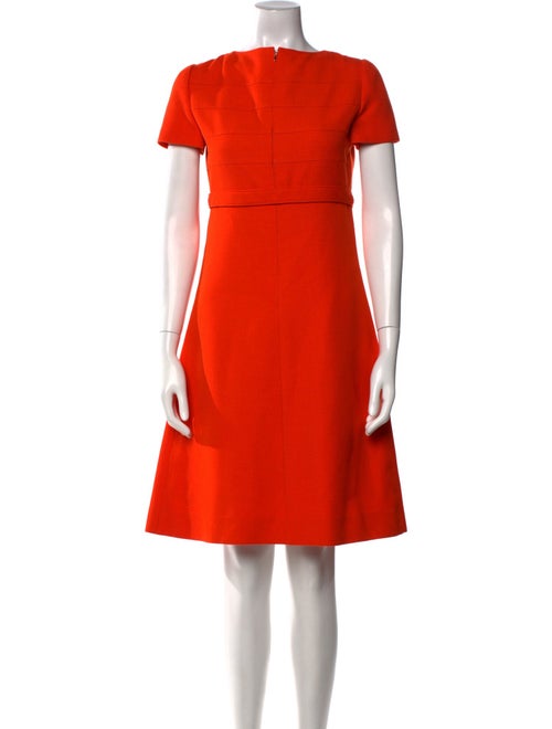 Courrèges Wool Knee-Length Dress
