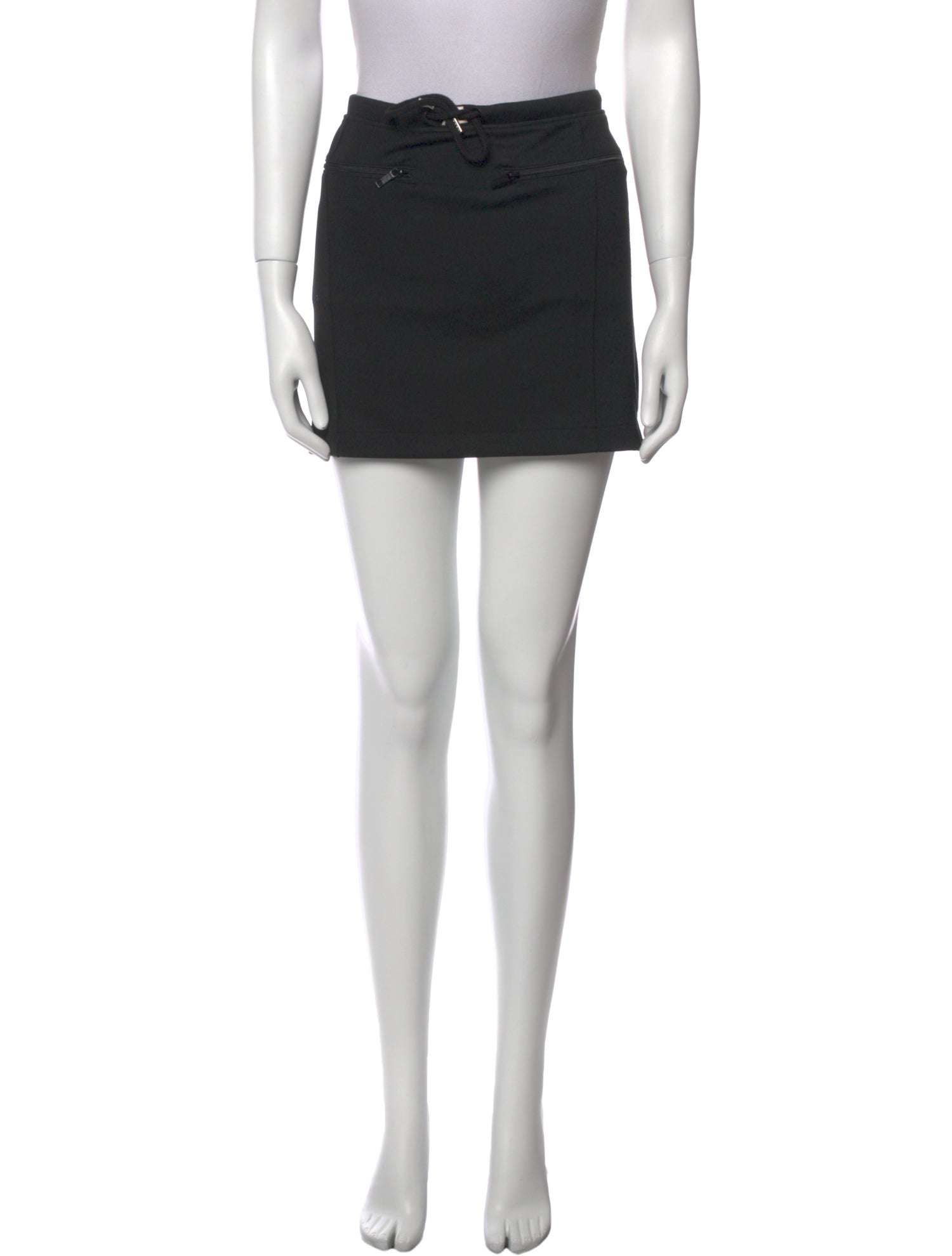 Courrèges Cutout Accent Mini Skirt