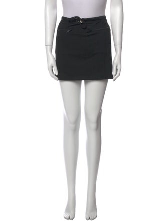 Courrèges Cutout Accent Mini Skirt