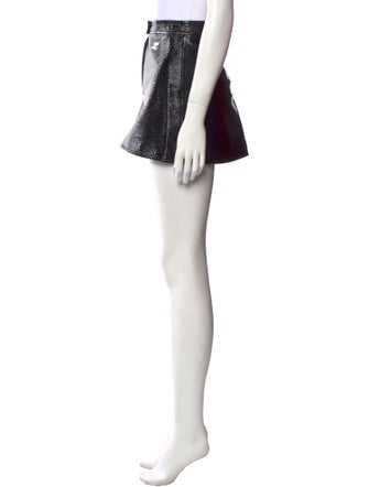 Courrèges Embroidered Accent Mini Skirt