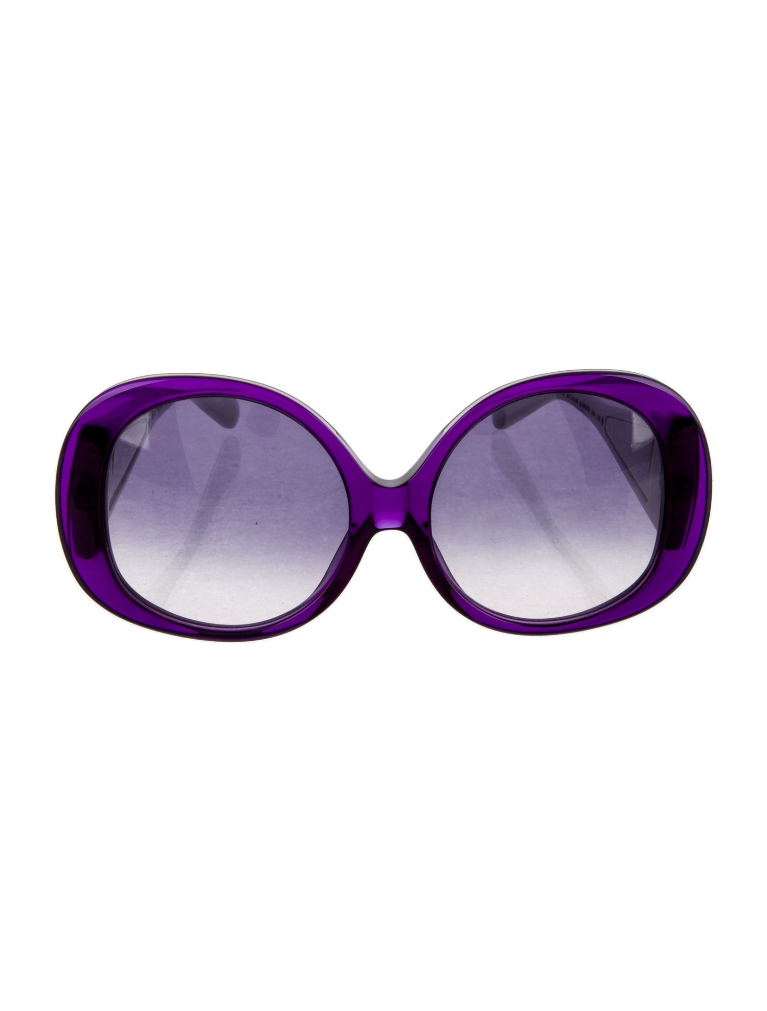 Courrèges Oversize Gradient Sunglasses
