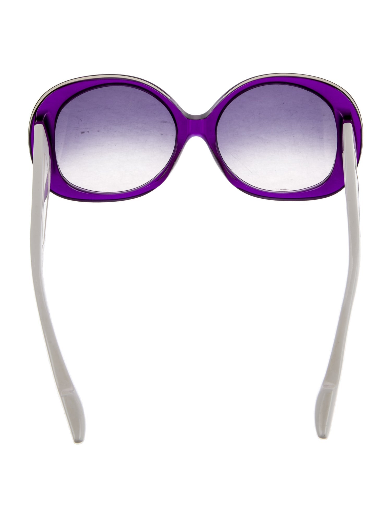 Courrèges Oversize Gradient Sunglasses