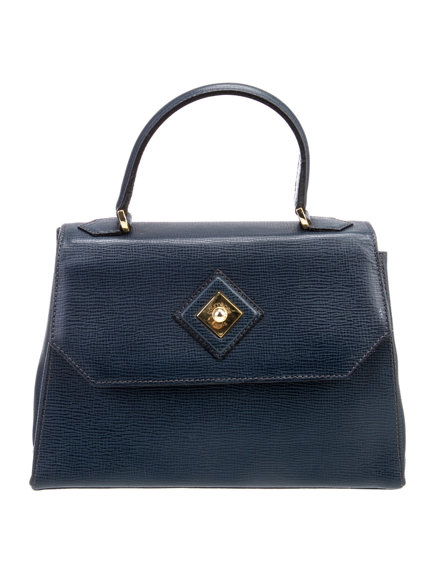 Courrèges Leather Top Handle Bag