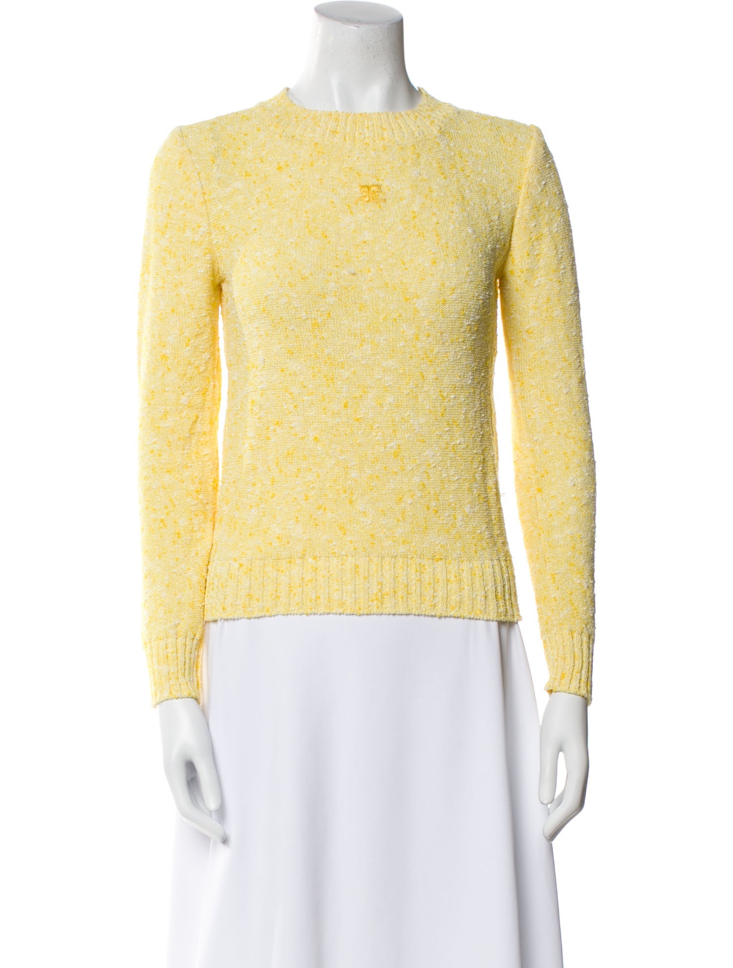Courrèges Crew Neck Sweater