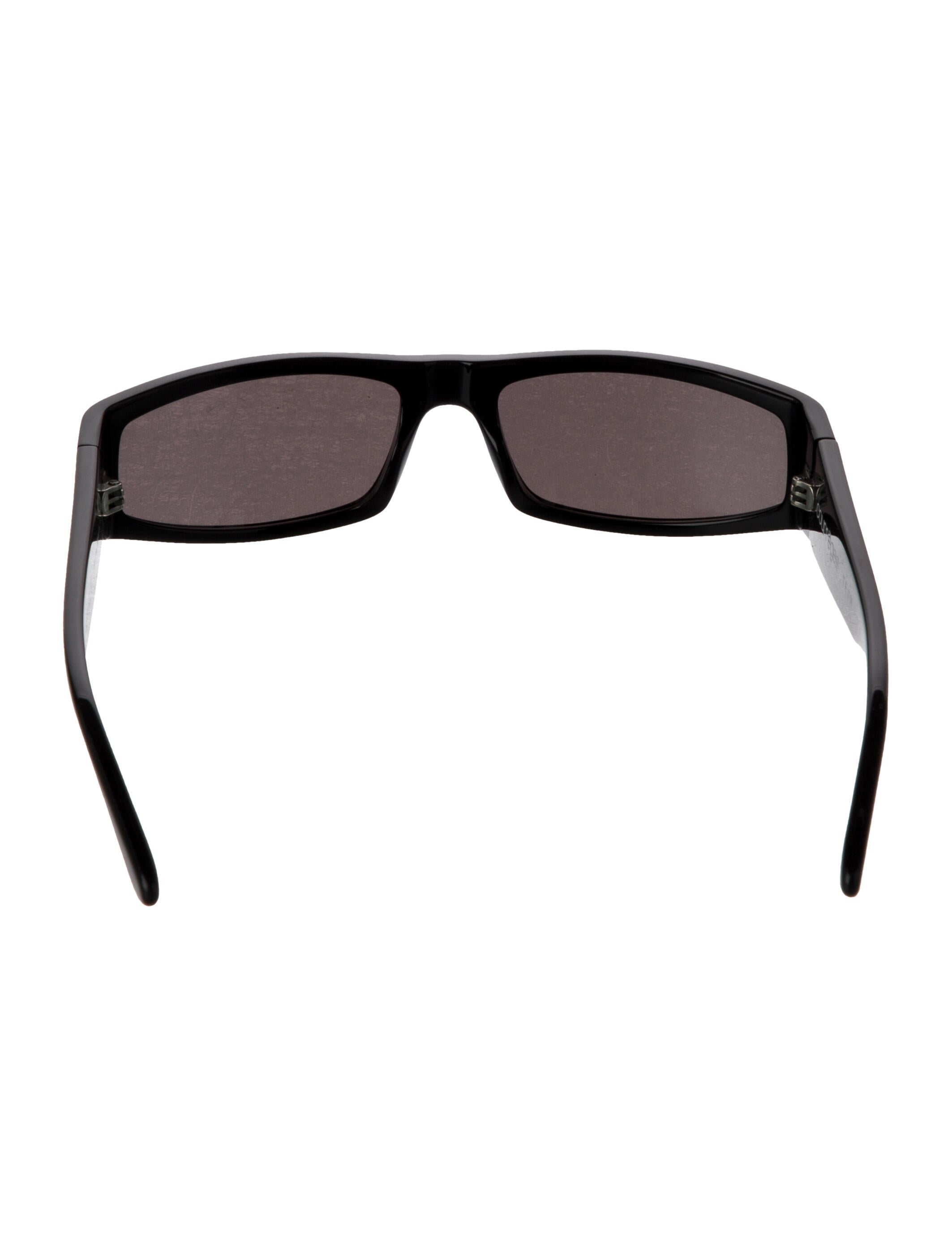 Courrèges Shield Tinted Sunglasses