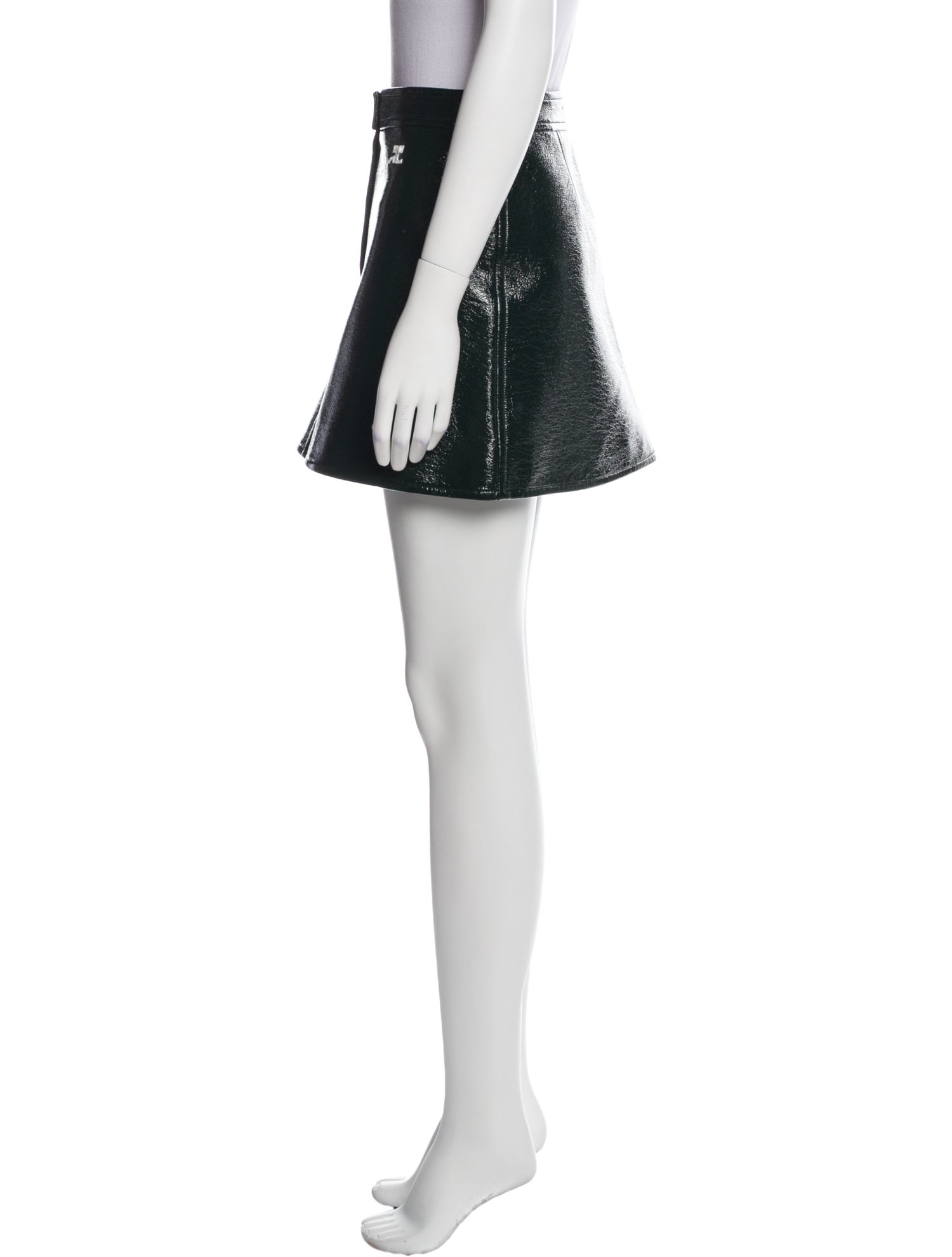 Courrèges Embroidered Accent Mini Skirt w/ Tags