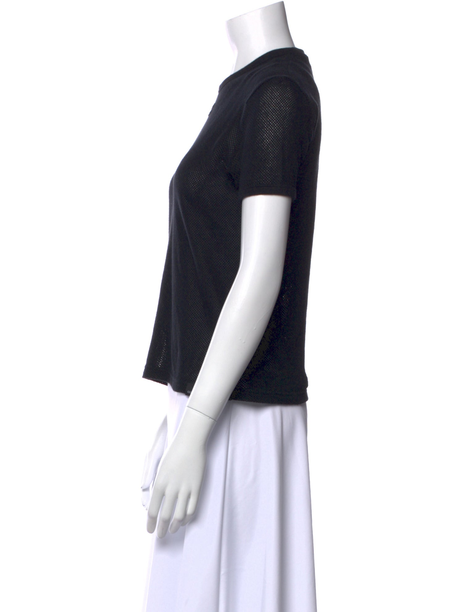 Courrèges Crew Neck Short Sleeve Top w/ Tags