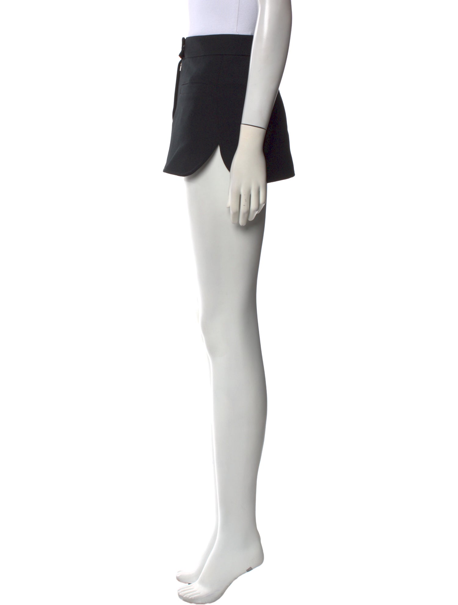 Courrèges Cutout Accent Mini Skirt