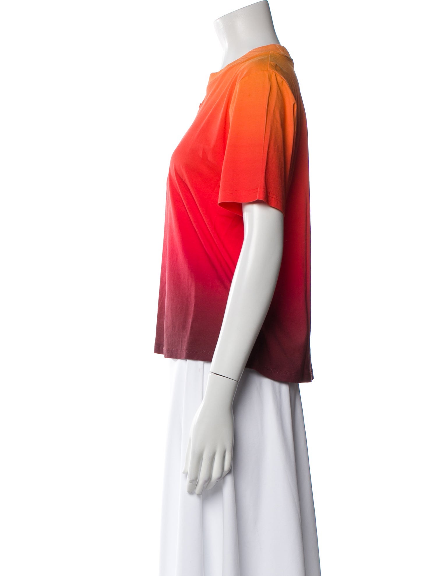 Courrèges Crew Neck Short Sleeve T-Shirt