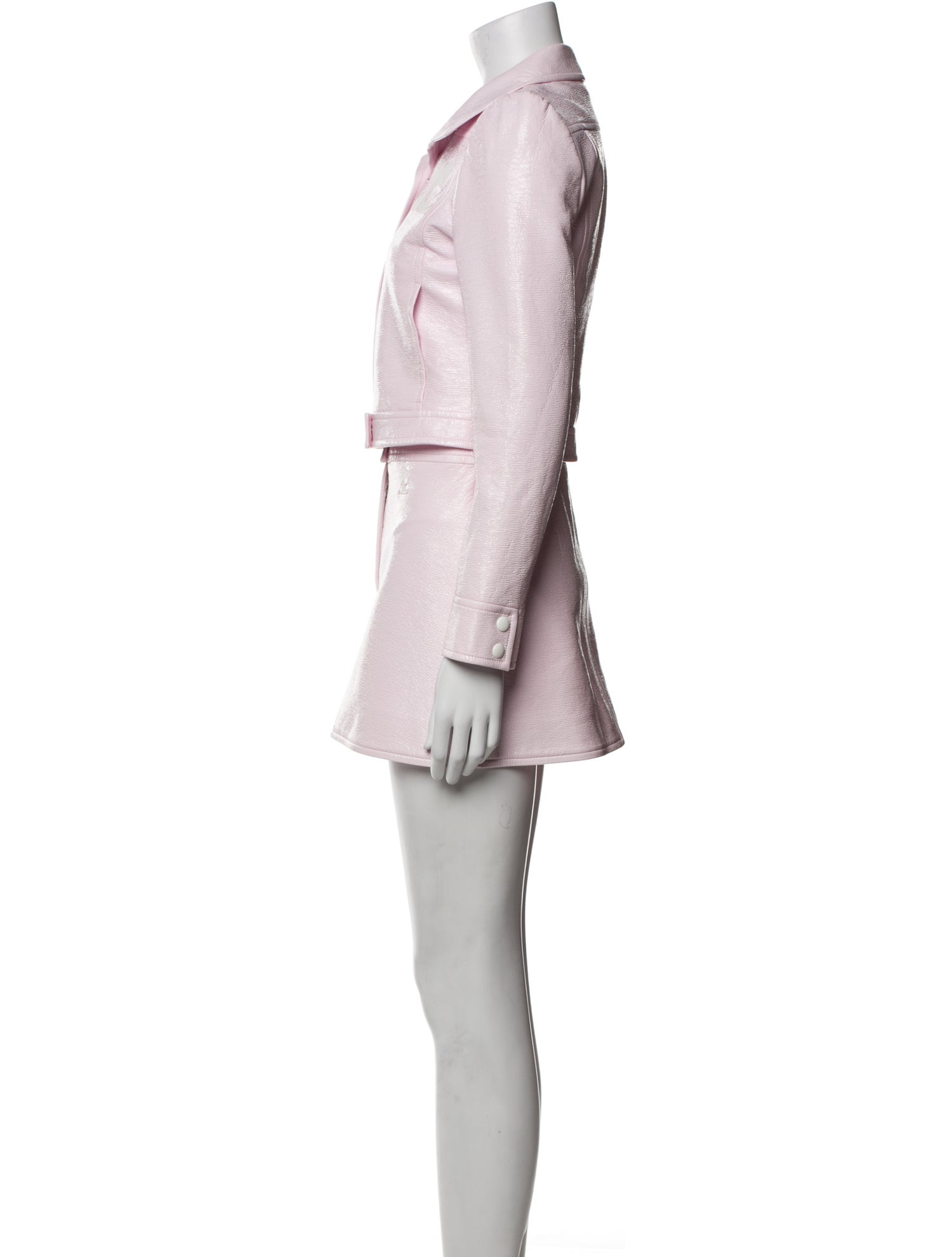 Courrèges Glitter Accents Skirt Set w/ Tags