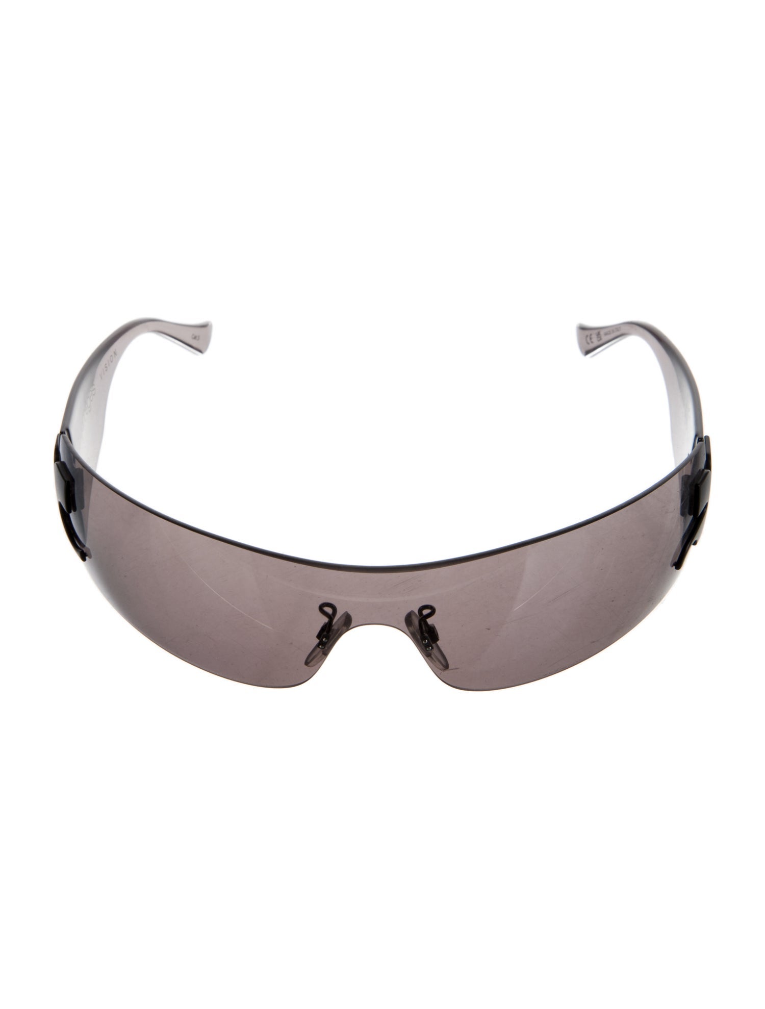 Courrèges Shield Tinted Sunglasses