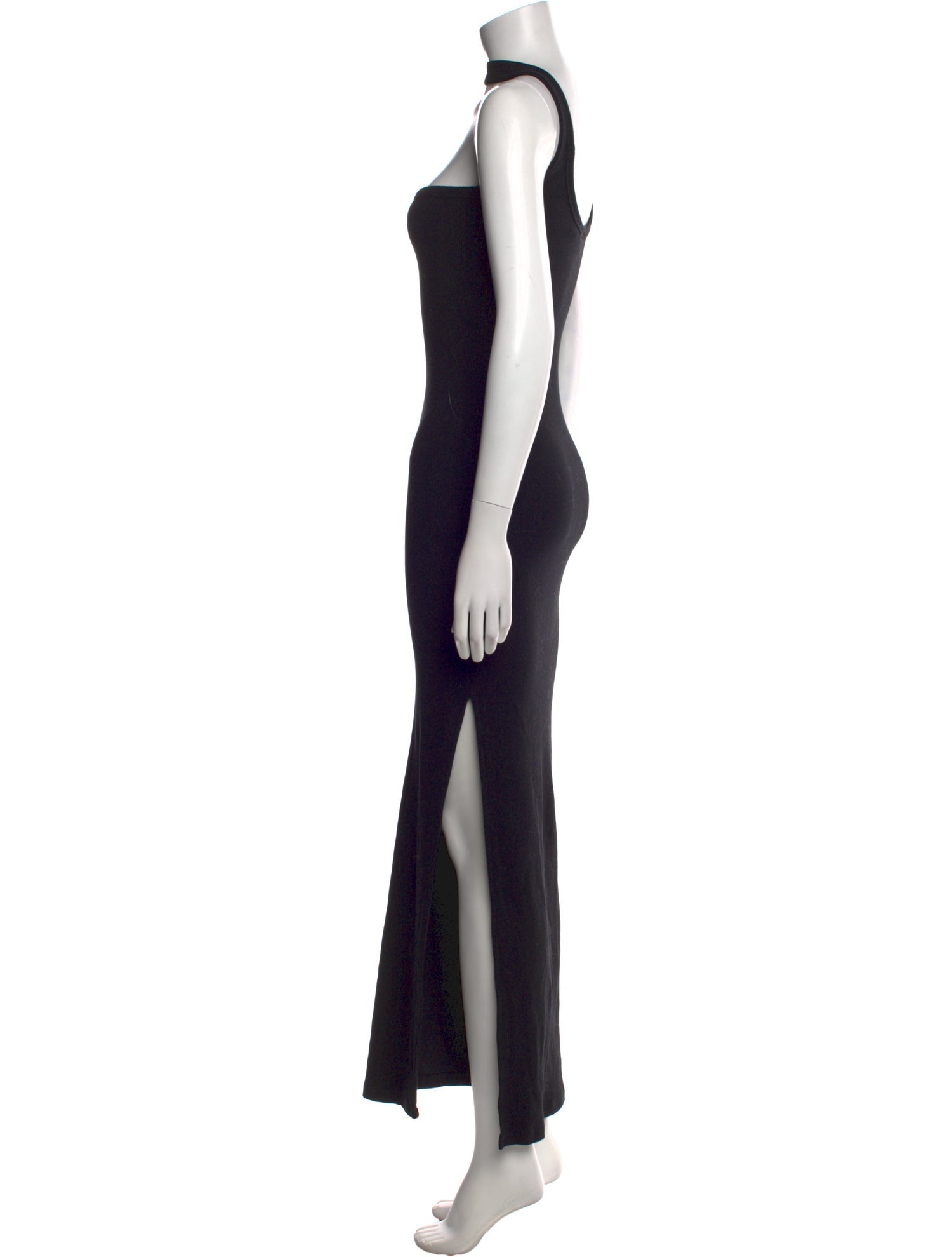 Courrèges Square Neckline Long Dress