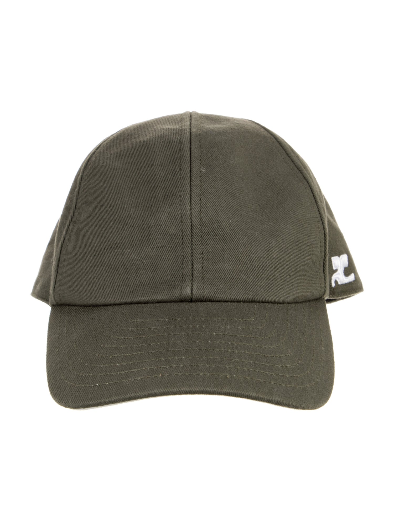 Courrèges Cotton Baseball Hat