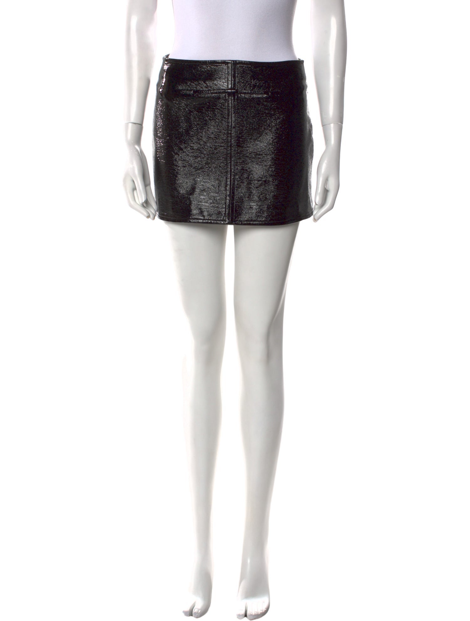 Courrèges Embroidered Accent Mini Skirt