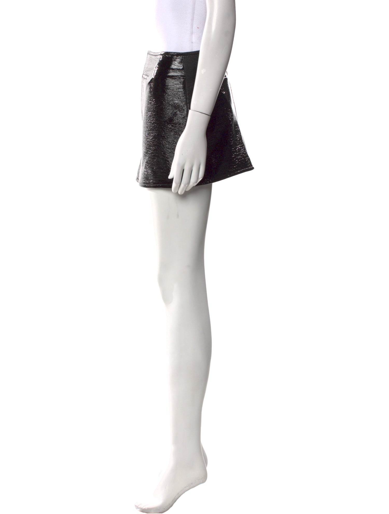Courrèges Embroidered Accent Mini Skirt