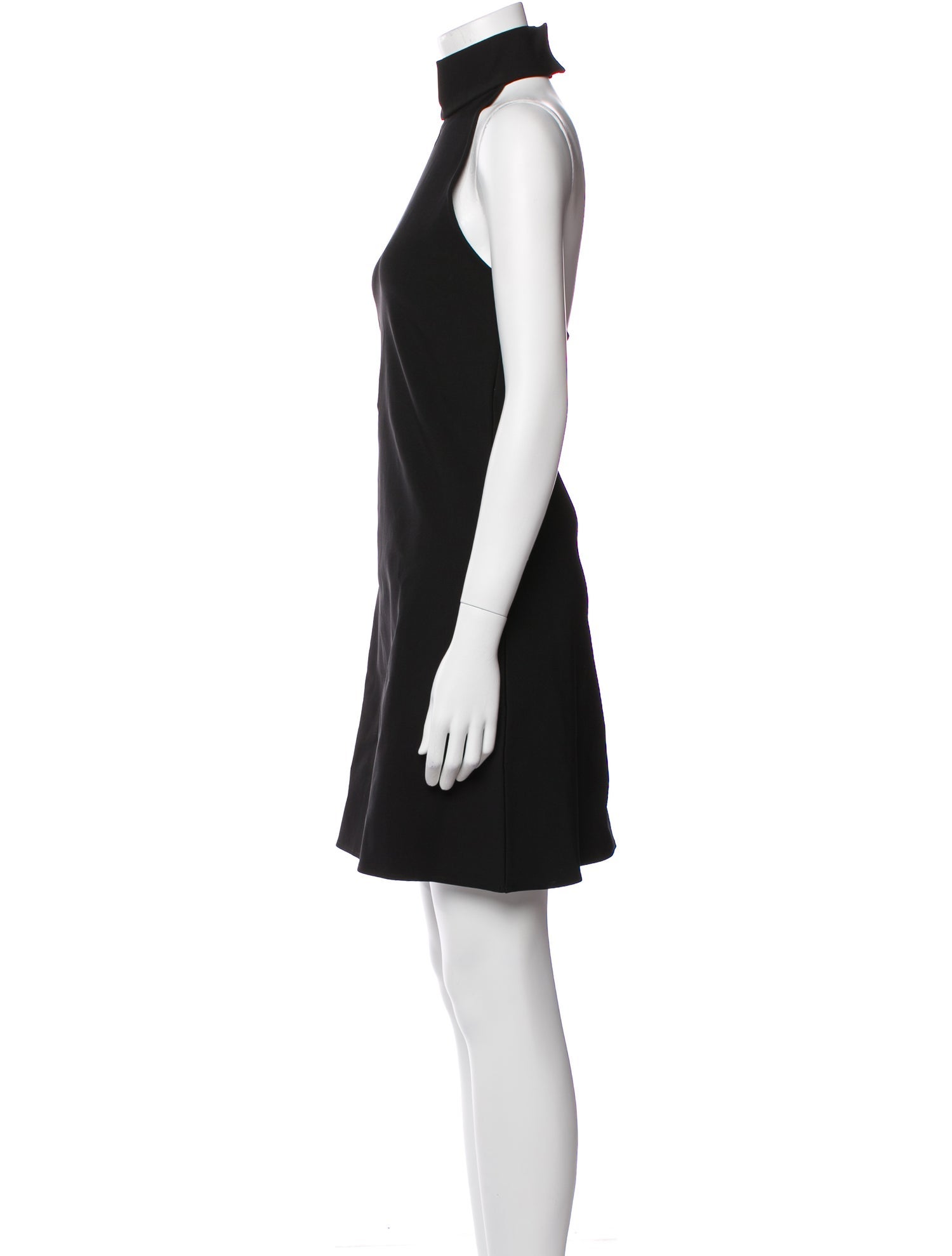 Courrèges Mock Neck Mini Dress