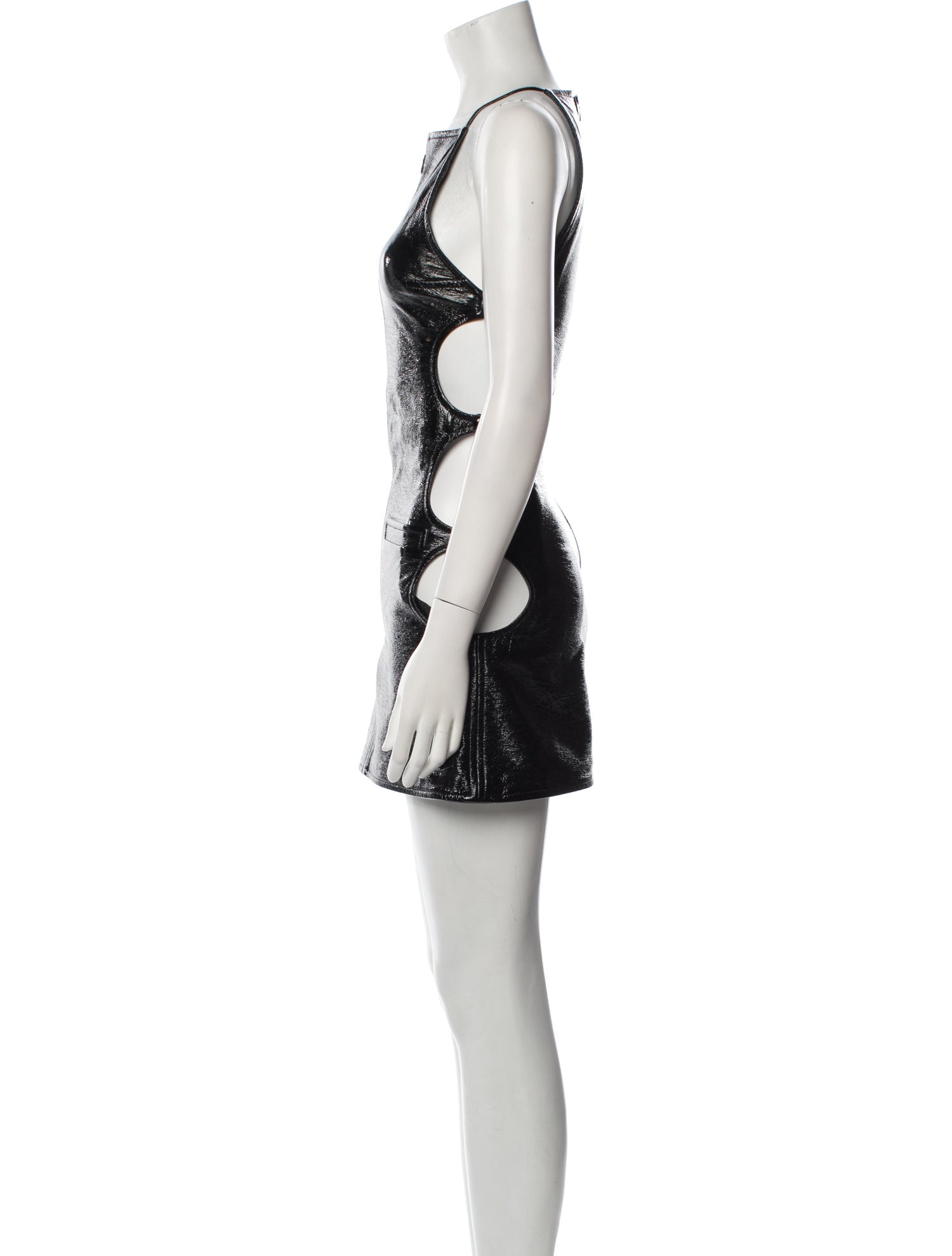 Courrèges Square Neckline Mini Dress