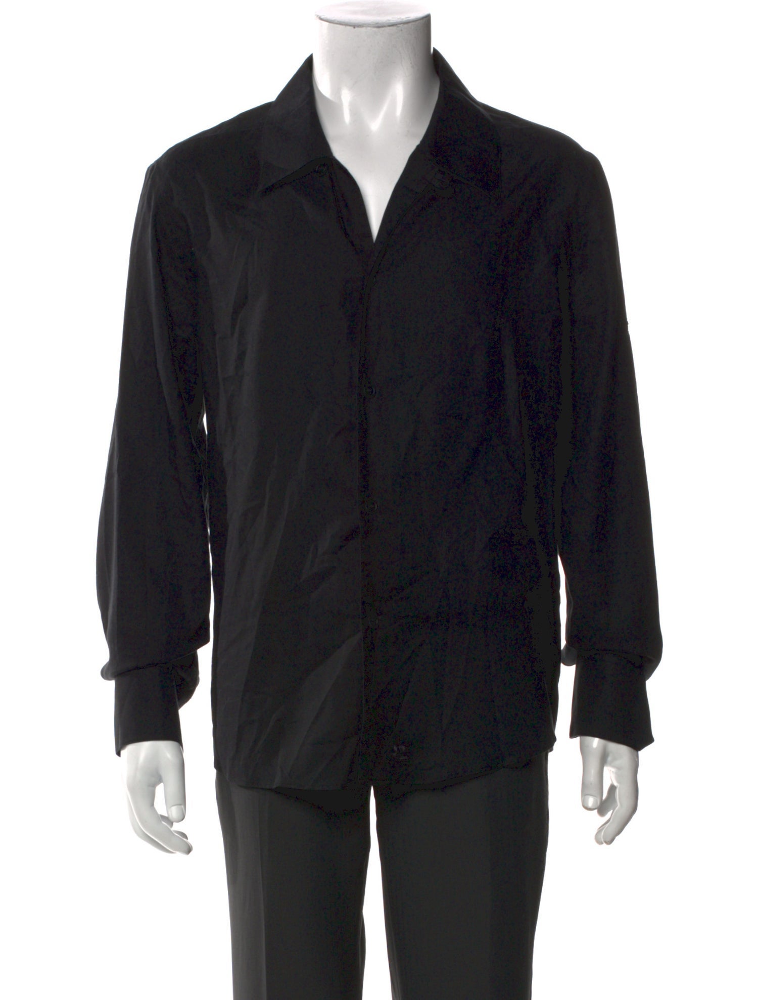 Courrèges Long Sleeve Tuxedo Shirt w/ Tags