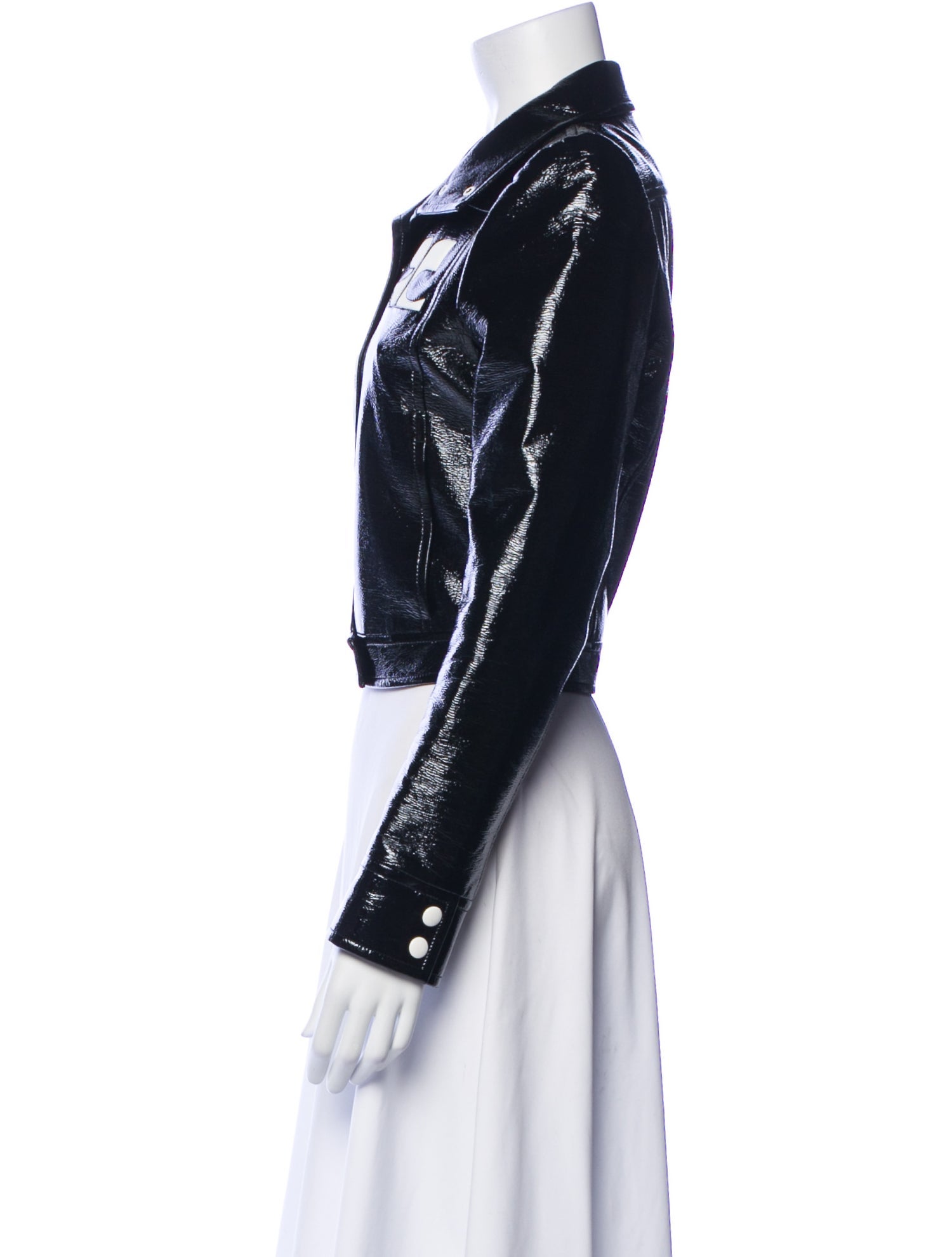 Courrèges Faux Leather Jacket