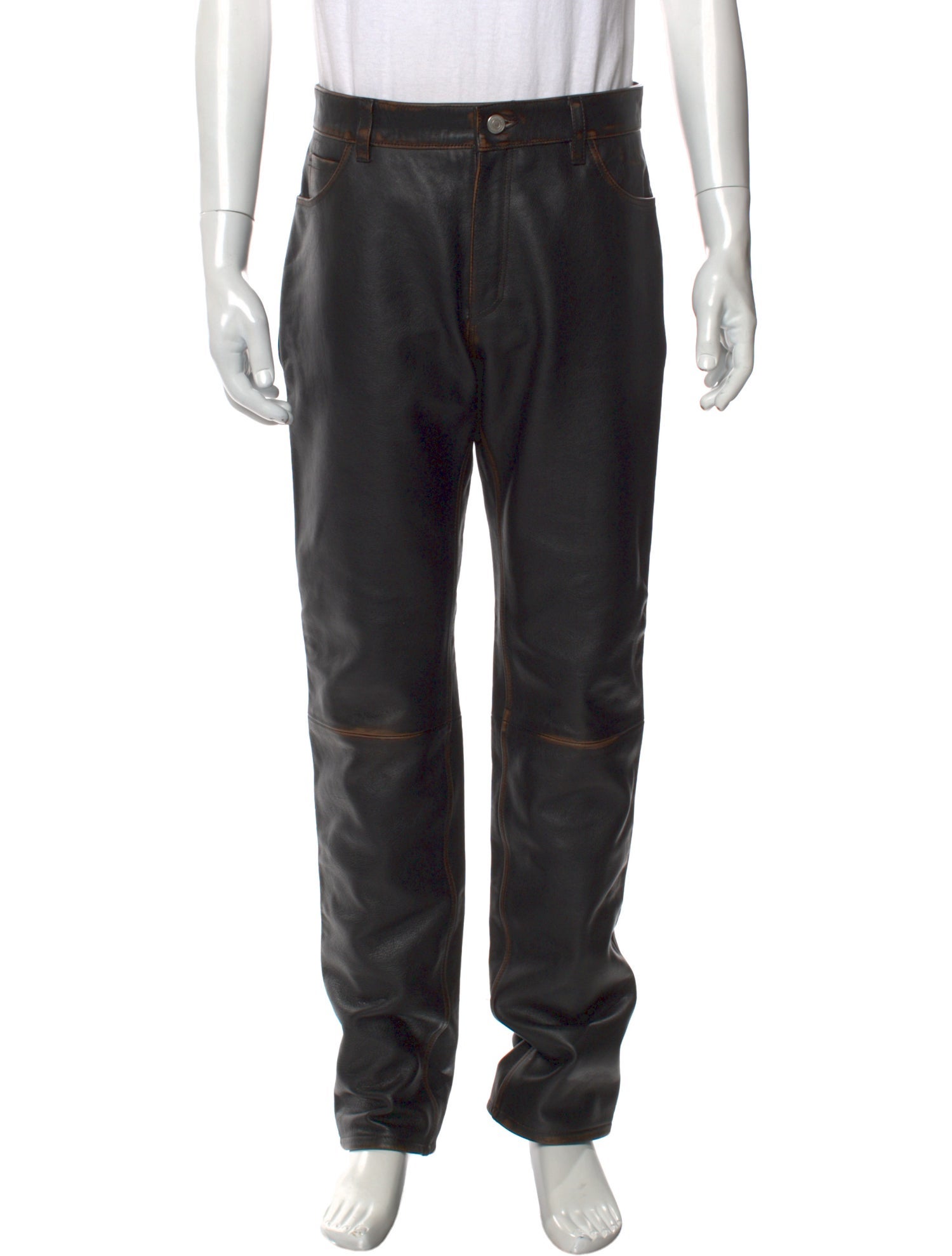 Courrèges Leather Pants