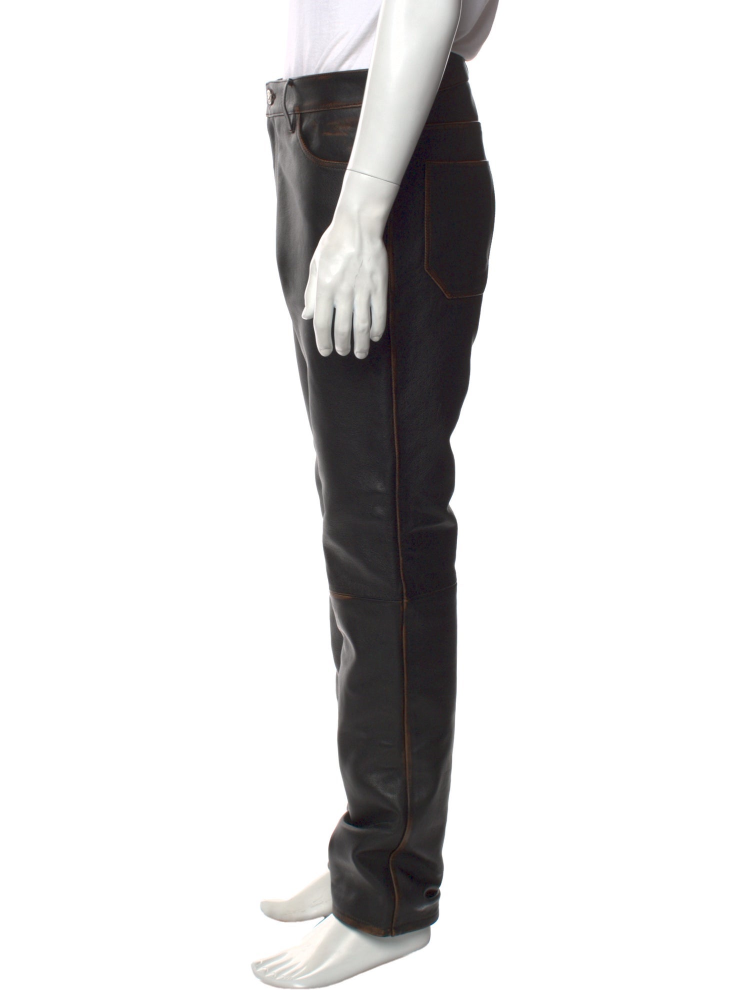 Courrèges Leather Pants