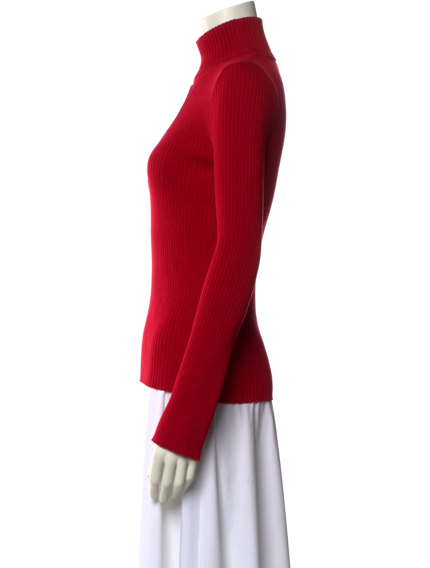 Courrèges Turtleneck Long Sleeve Top