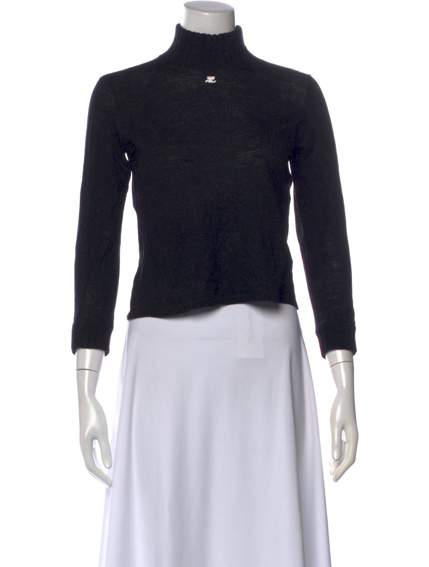 Courrèges Merino Wool Turtleneck Sweater