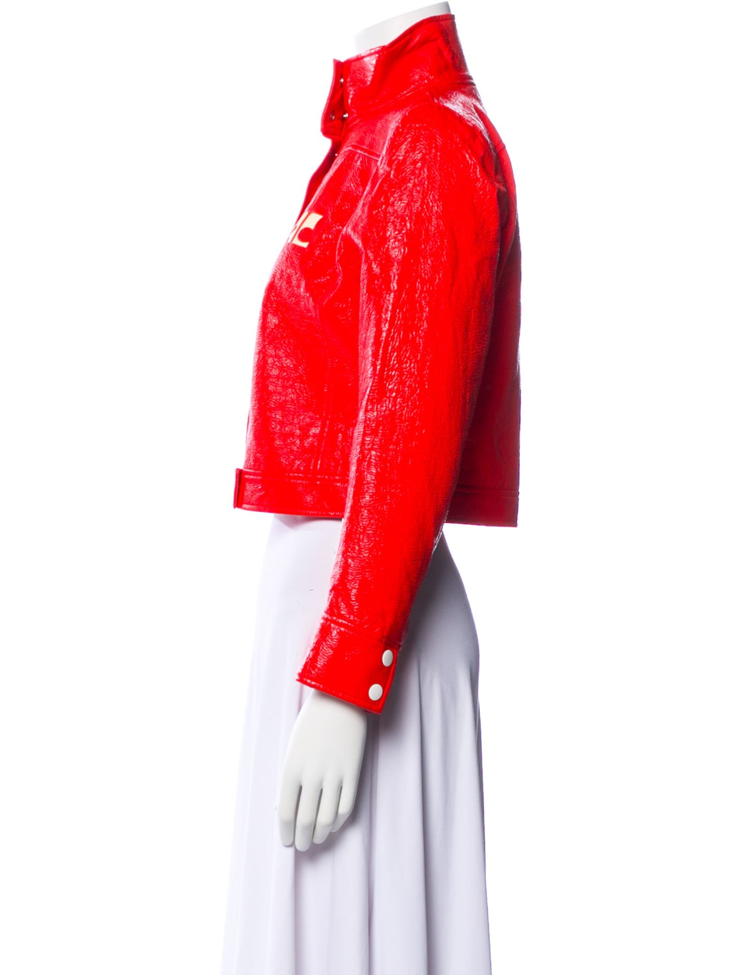 Courrèges Graphic Print Evening Jacket