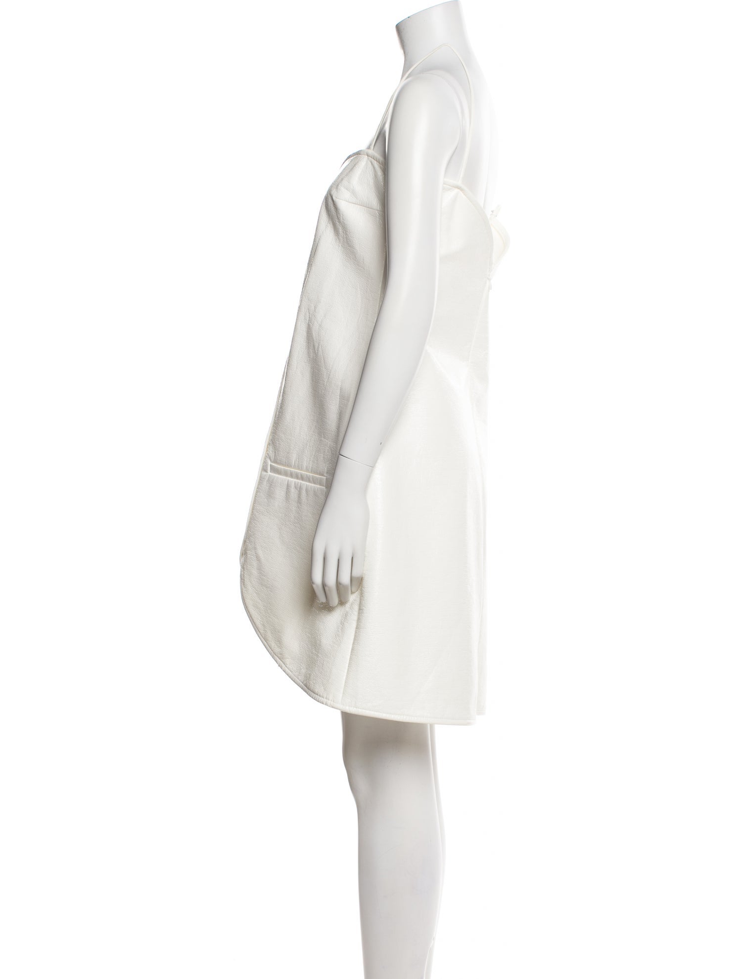 Courrèges Square Neckline Mini Dress