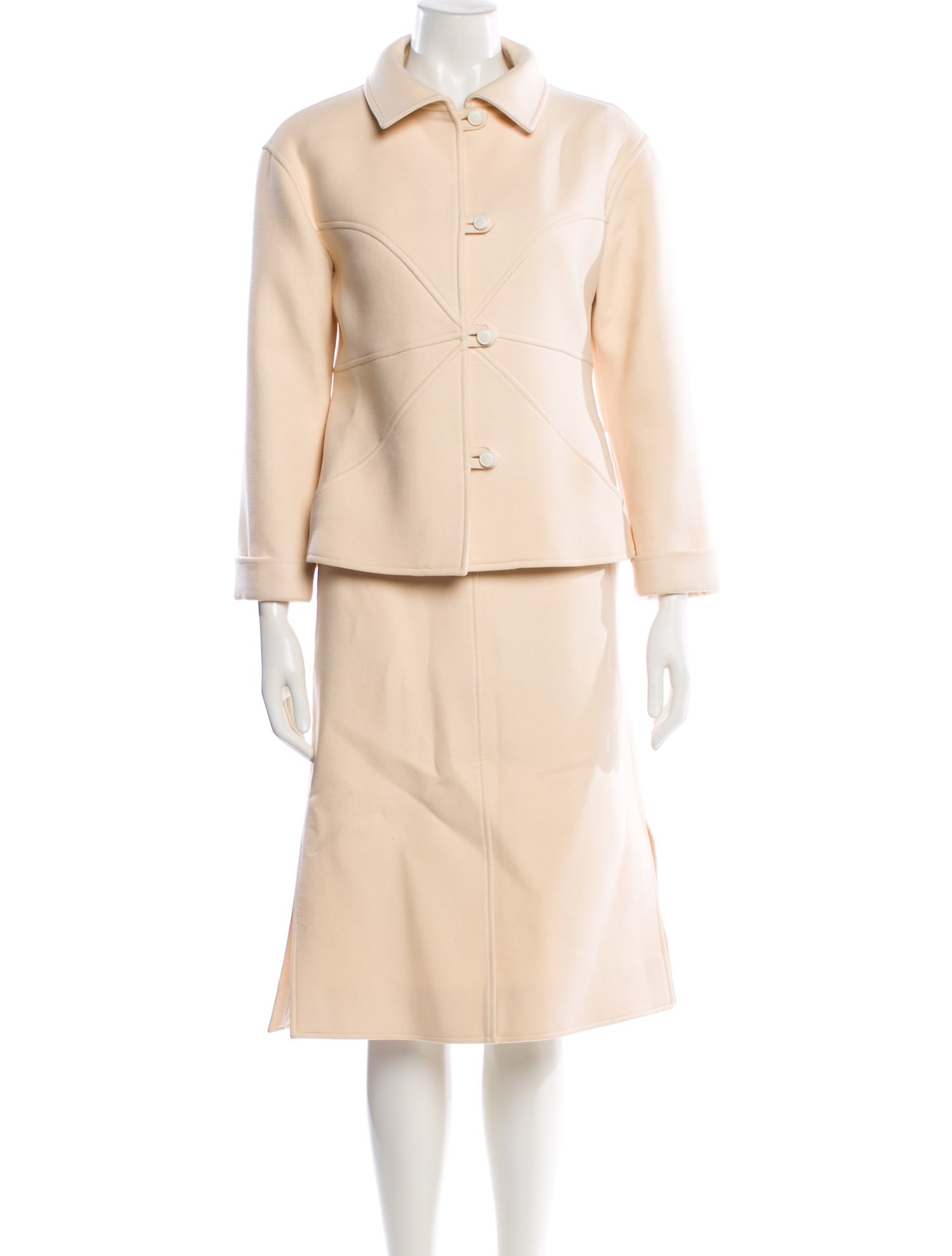 Courrèges Vintage Late 1970's - Early 1980's Skirt Suit