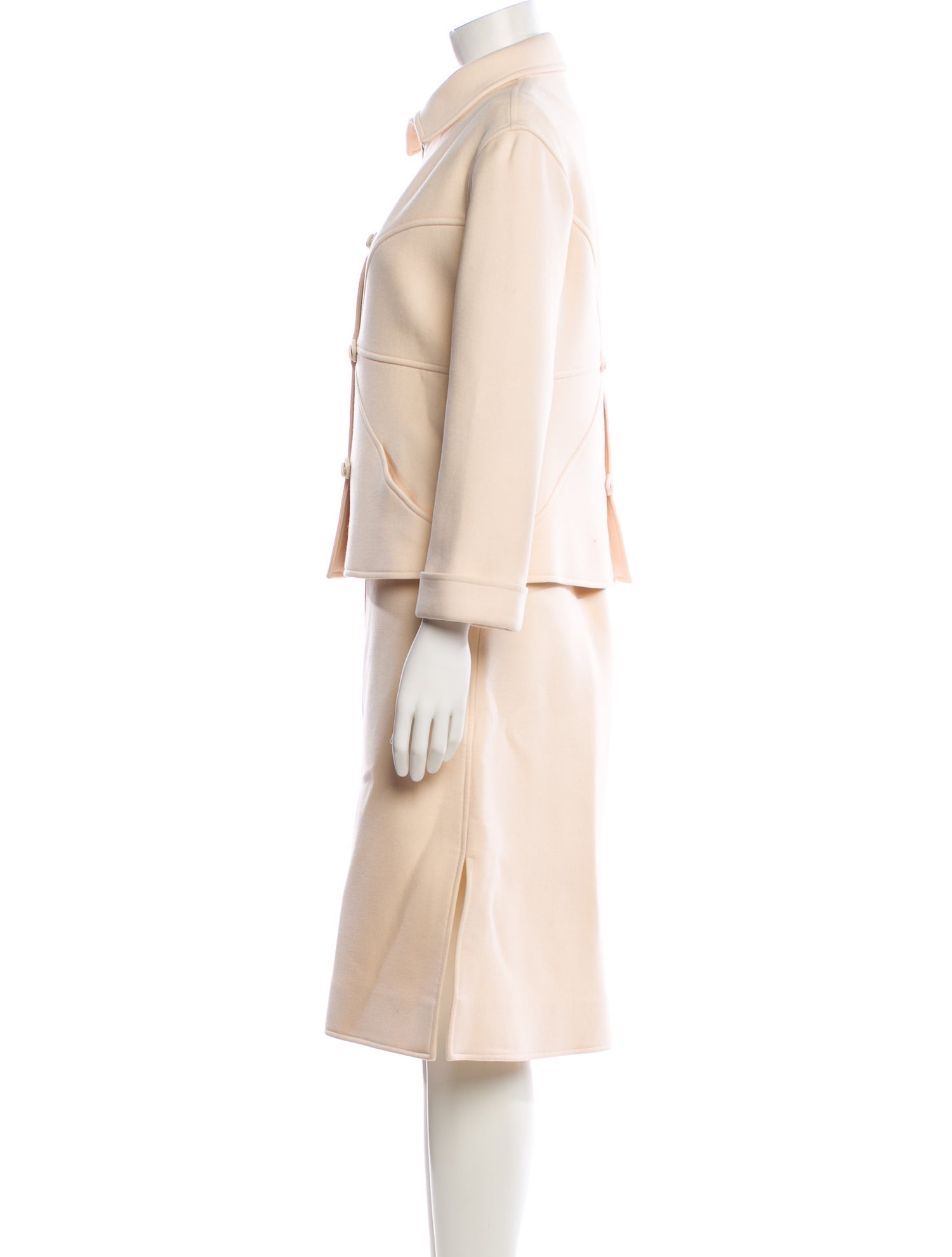 Courrèges Vintage Late 1970's - Early 1980's Skirt Suit